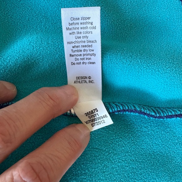 Athleta Swara Jacket with Patterned Hood - Picture 8 of 9